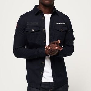 Superdry Men's Navy Shirt Jacket